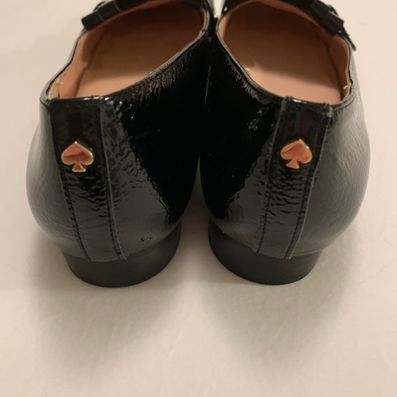 Kate Spade Black Leather Loafers - Picture 6 of 10
